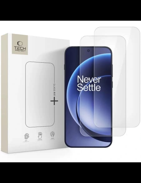 Tech-Protect Glass Fit+ OnePlus 15 Átlátszó [2 CSOMAG]