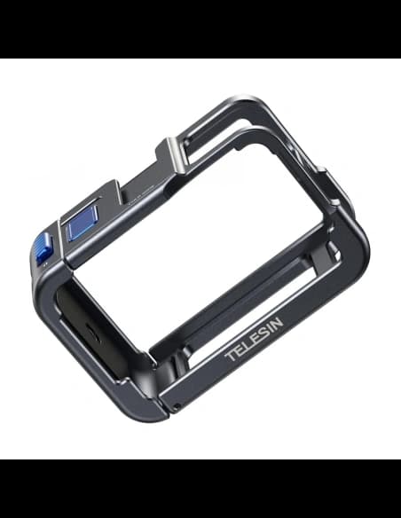 Carcasa metalică Telesin pentru DJI Osmo Action 5 neagră