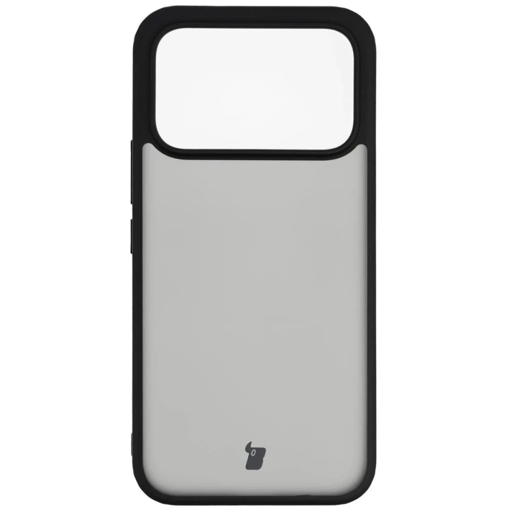 Bizon Case Angelo Xiaomi POCO F8 Ultra rauchig mit schwarzem Rahmen - 2