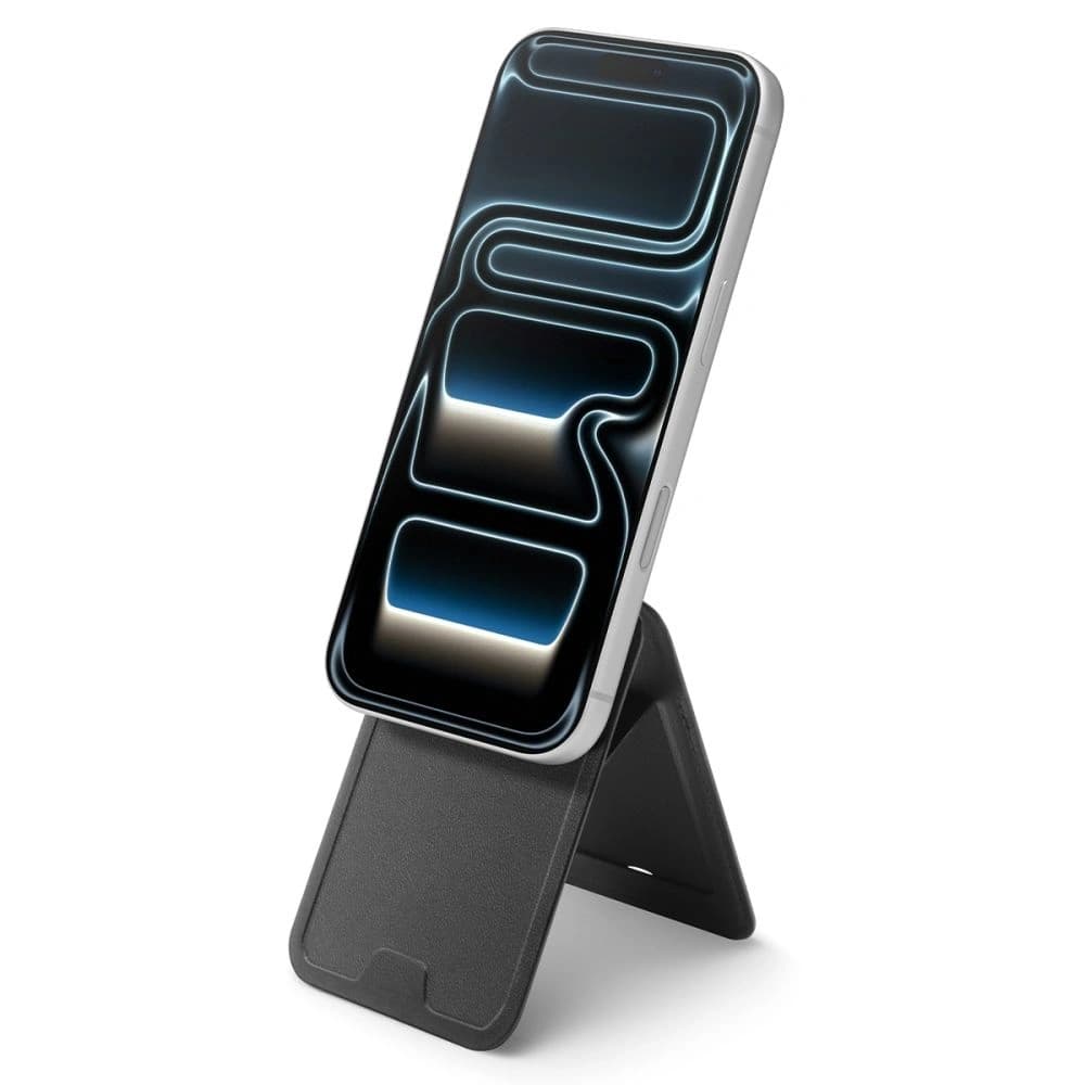Spigen S314-3 Slim Fold Tripod MagSafe Universal Magnetic Card Holder Negru - 9