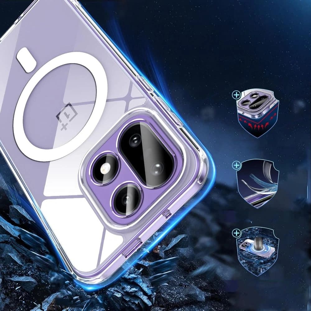 Tech-Protect Flexair Hybrid MagSafe OnePlus 15 Átlátszó - 4