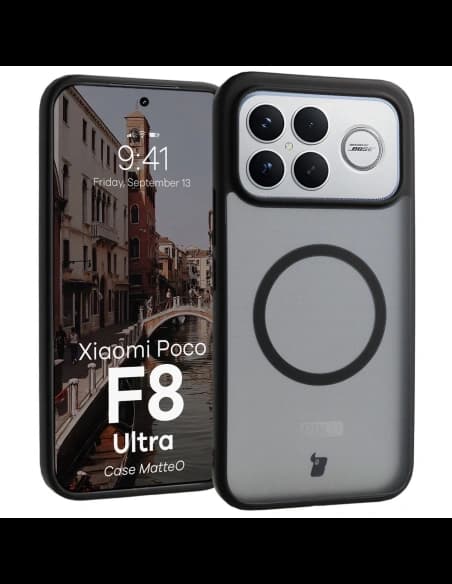 Bizon Case MatteO Magnetic Xiaomi POCO F8 Ultra kouřově černý
