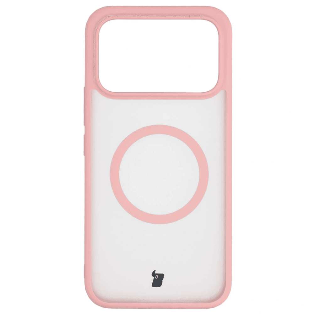 Bizon Case MatteO Magnetic Xiaomi POCO F8 Ultra kouřově světle růžový
- 2