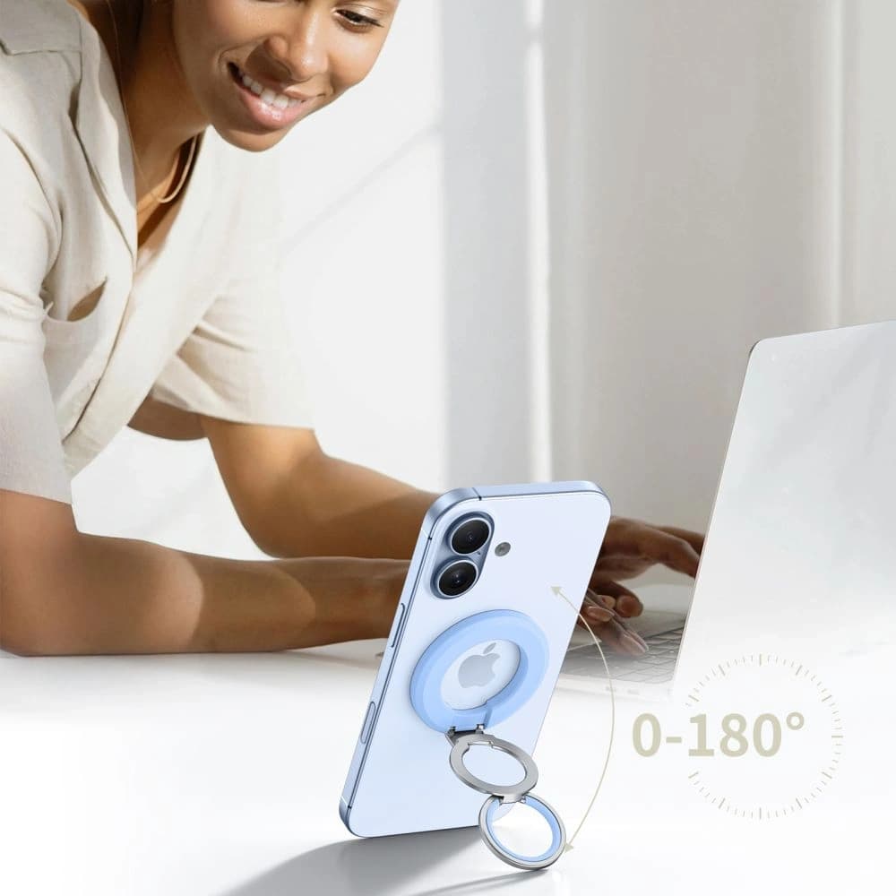 Tech-Protect MMR500 Magnetischer MagSafe Telefonring Baby Blau
 - 4