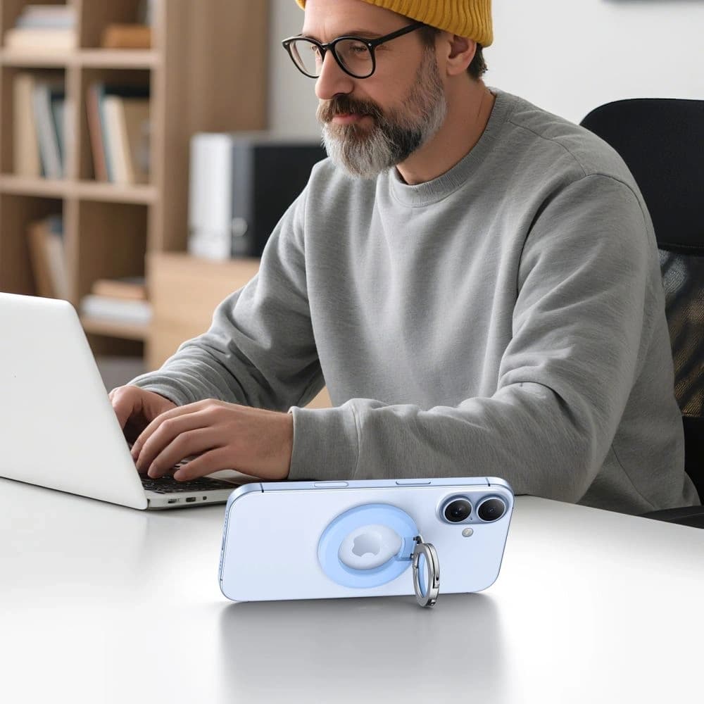 Tech-Protect MMR500 Magnetischer MagSafe Telefonring Baby Blau
 - 6