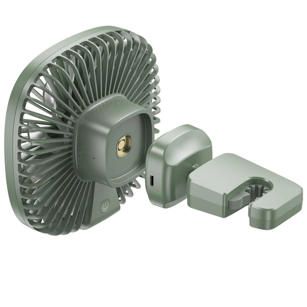 Baseus Autolüfter / Ventilator Natural Wind für Kopfstütze, magnetisch (grün) - 5
