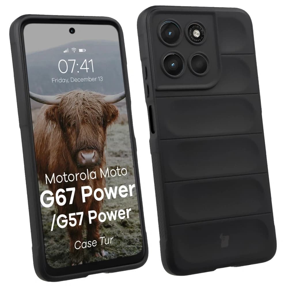Bizon Case Tur Motorola Moto G57 Power / G67 Power schwarz
 - 1