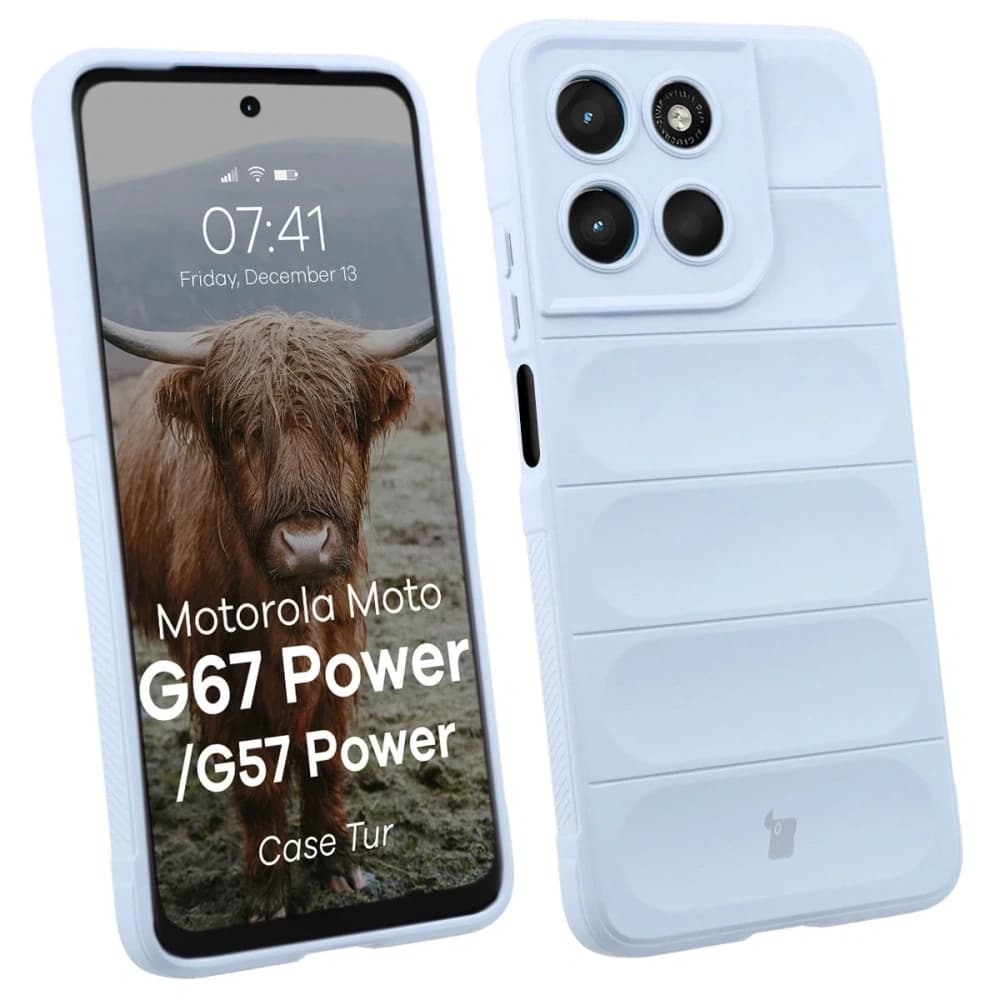 Bizon Case Tur Motorola Moto G57 Power / G67 Power világoskék
 - 1