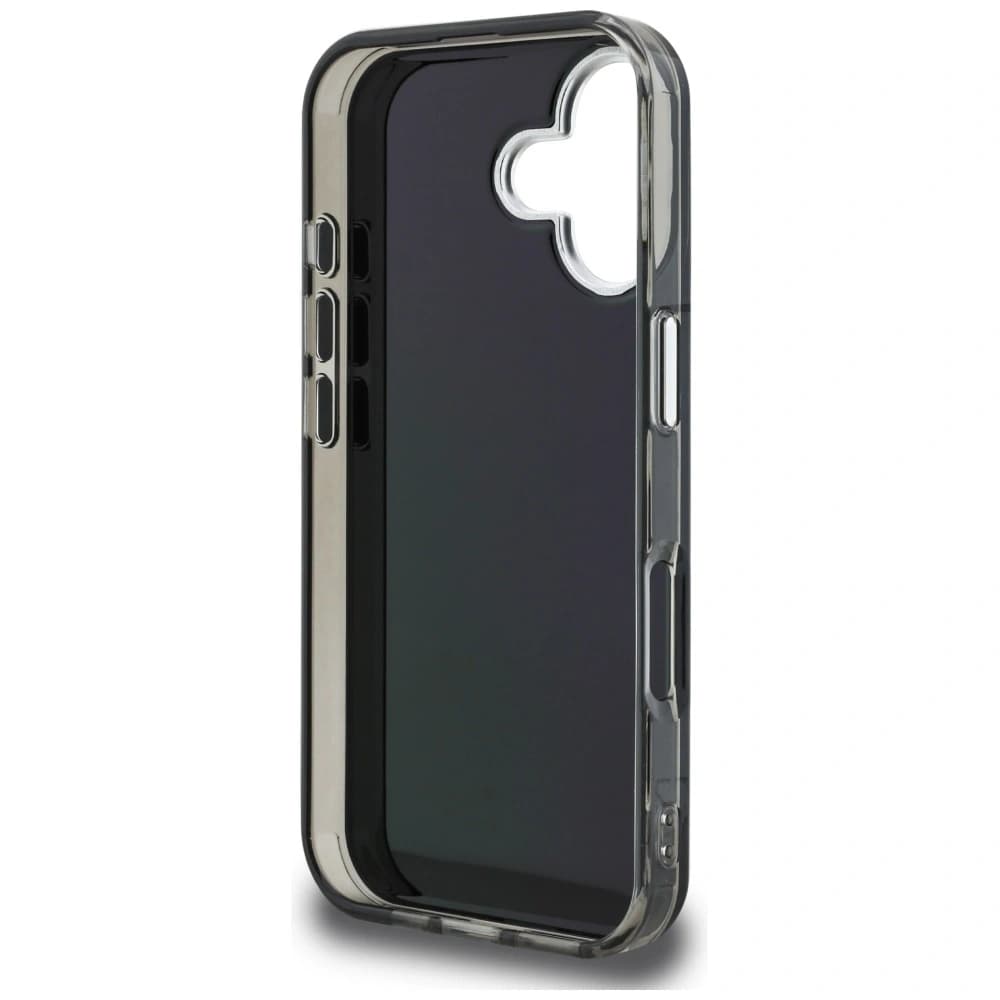 Karl Lagerfeld IML Aquarelle Karl & Choupette & Logo Apple iPhone 16 černý
 - 7