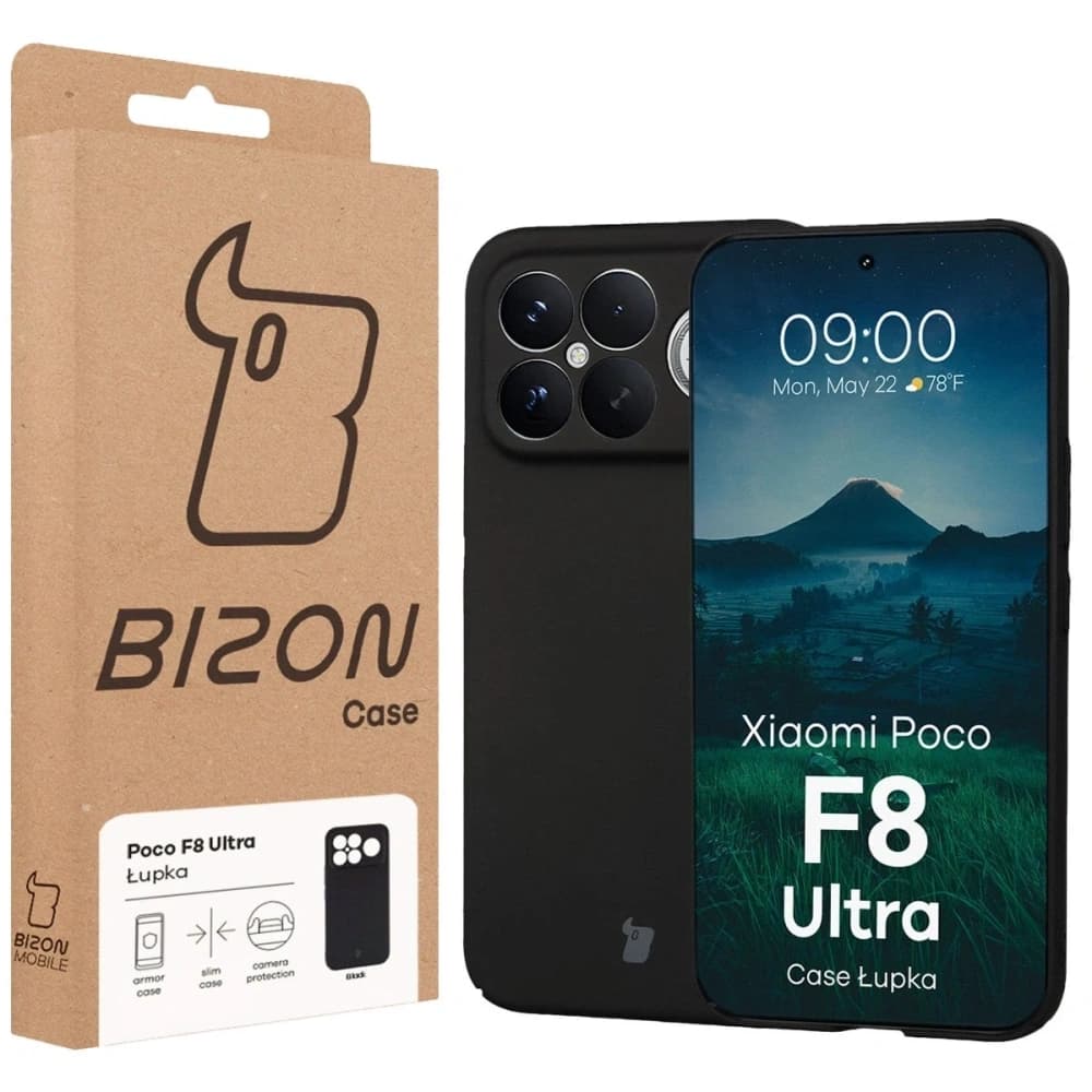 Bizon Case Łupka Xiaomi POCO F8 Ultra černý
- 6