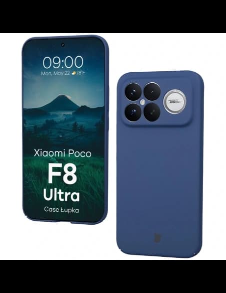 Bizon Case Łupka Xiaomi POCO F8 Ultra modrý
