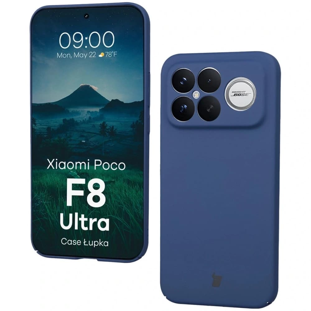 Bizon Case Łupka Xiaomi POCO F8 Ultra modrý