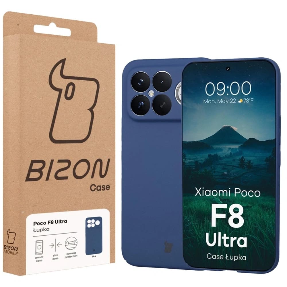Bizon Case Łupka Xiaomi POCO F8 Ultra modrý
- 6