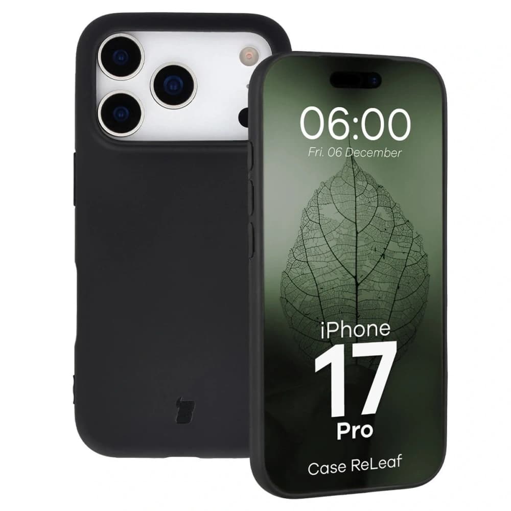 Bizon Case ReLeaf Apple iPhone 17 Pro černý
 - 1