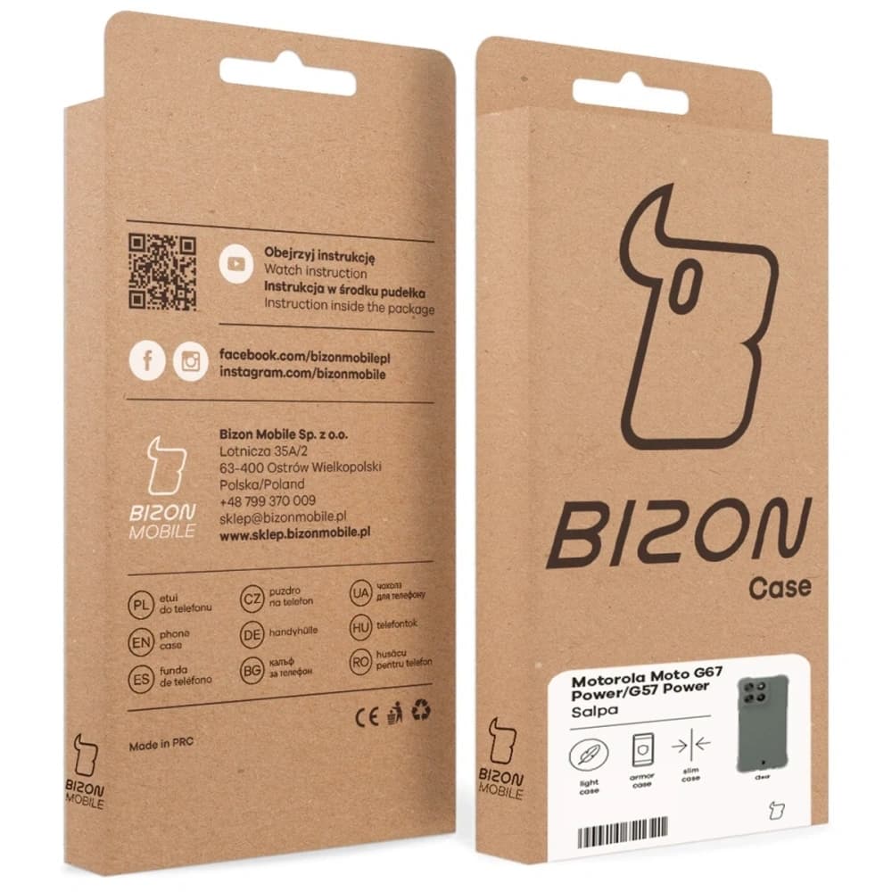 Bizon Case Salpa Motorola Moto G57 Power / G67 Power čirý
- 8