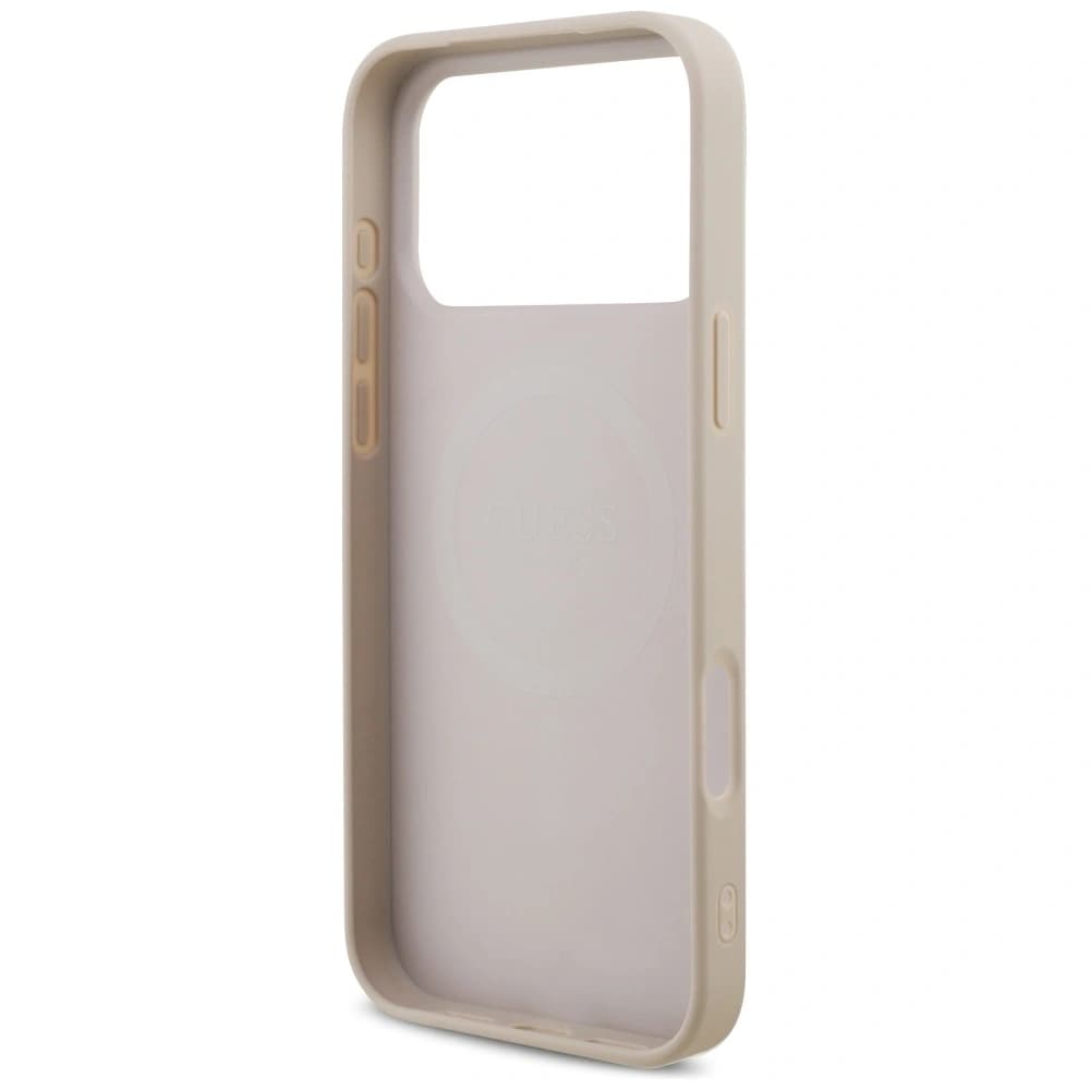 Guess 4G Popruh Trojúhelníkové Logo MagSafe Apple iPhone 17 Pro Max růžový
- 7