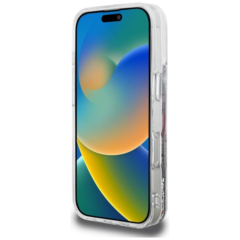 Karl Lagerfeld Liquid Glitter Choupette Logó Apple iPhone 16 Pro Max átlátszó
- 5