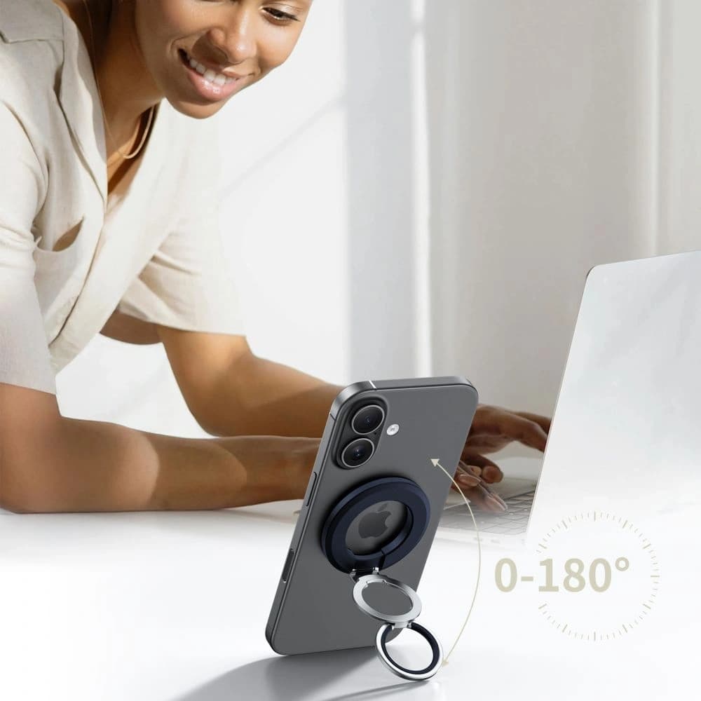 Tech-Protect MMR500 Magnetischer MagSafe Telefonring Marineblau
 - 4