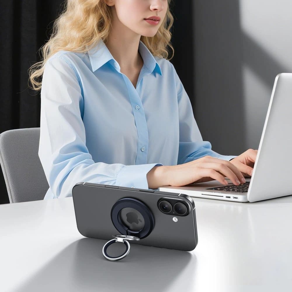 Tech-Protect MMR500 Magnetischer MagSafe Telefonring Marineblau
 - 5