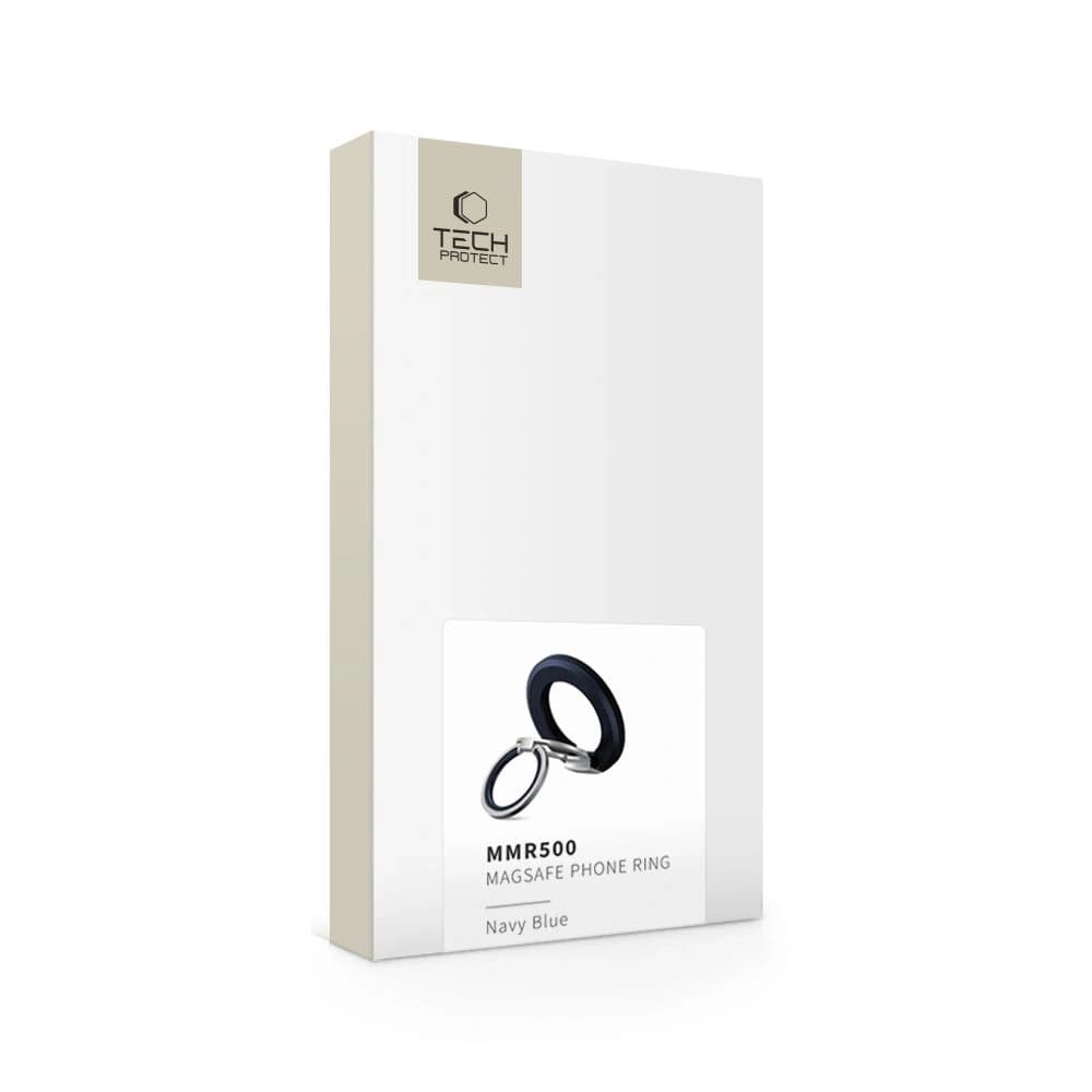 Tech-Protect MMR500 Magnetischer MagSafe Telefonring Marineblau
 - 8