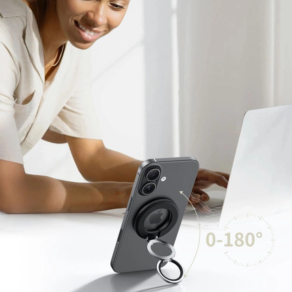 Tech-Protect MMR500 Magnetischer MagSafe Telefonring Schwarz - 4