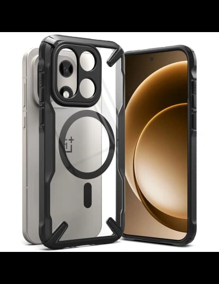 Ringke Fusion-X mágneses MagSafe OnePlus 15 fekete
