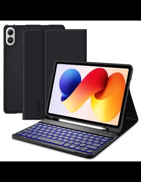 Tech-Protect SmartCase Stift + Tastatur Xiaomi Poco Pad M1 / Redmi Pad 2 Pro 12.1 Schwarz
