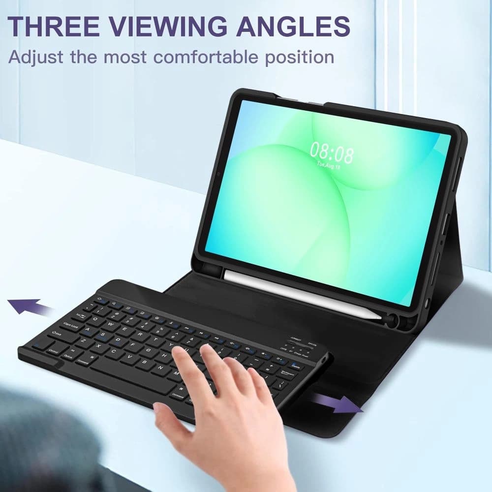 Tech-Protect SmartCase Stilou + Tastatură Samsung Galaxy Tab A9+ / A11+ Plus 11.0 X210 / X215 / X216 / X230 / X235 / X236 Negru
 - 8