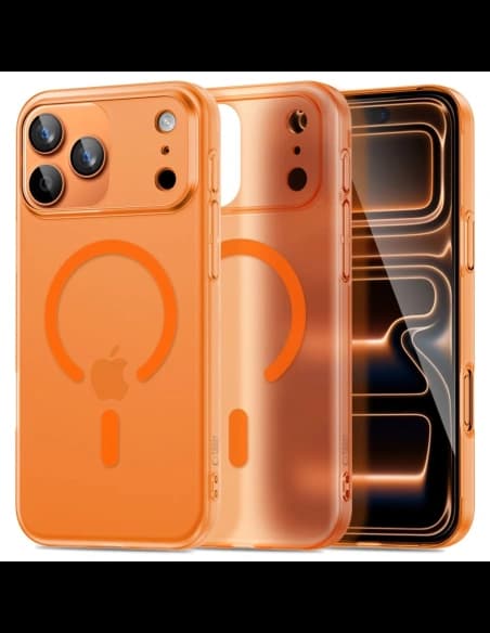 Tech-Protect Magslim MagSafe Apple iPhone 17 Pro Max Matný/kosmický oranžový
