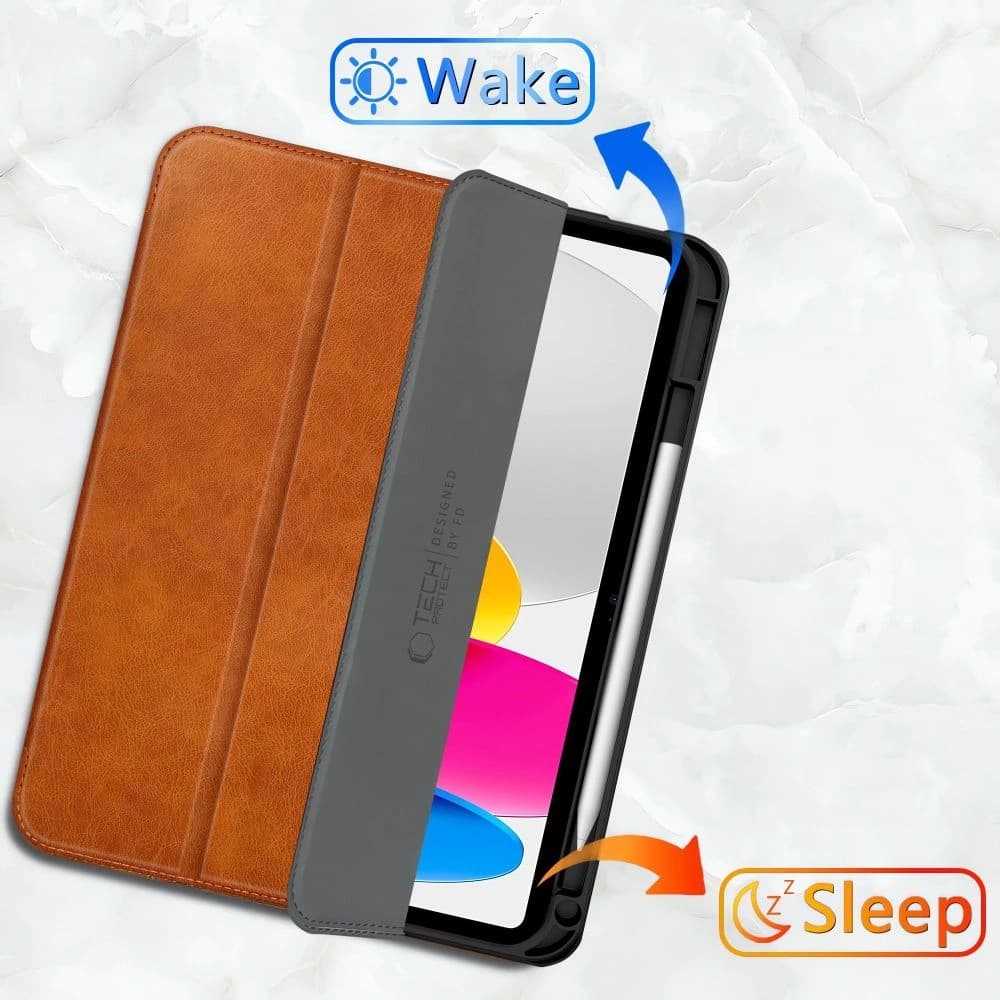 Tech-Protect Fleece Apple iPad Pro 11” 2024/2025 Brown - 6