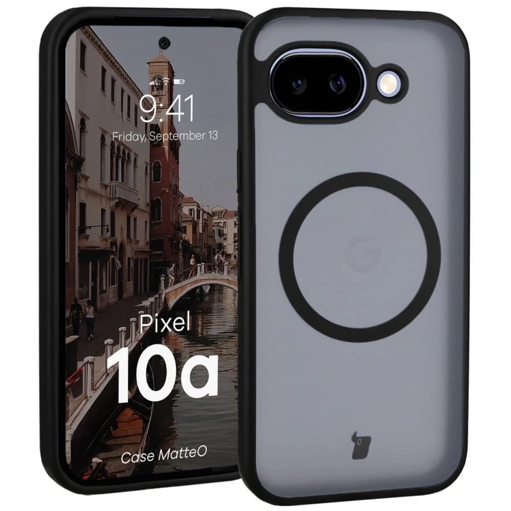 Bizon Case MatteO Magnetic Google Pixel 10a füstös fekete
 - 1
