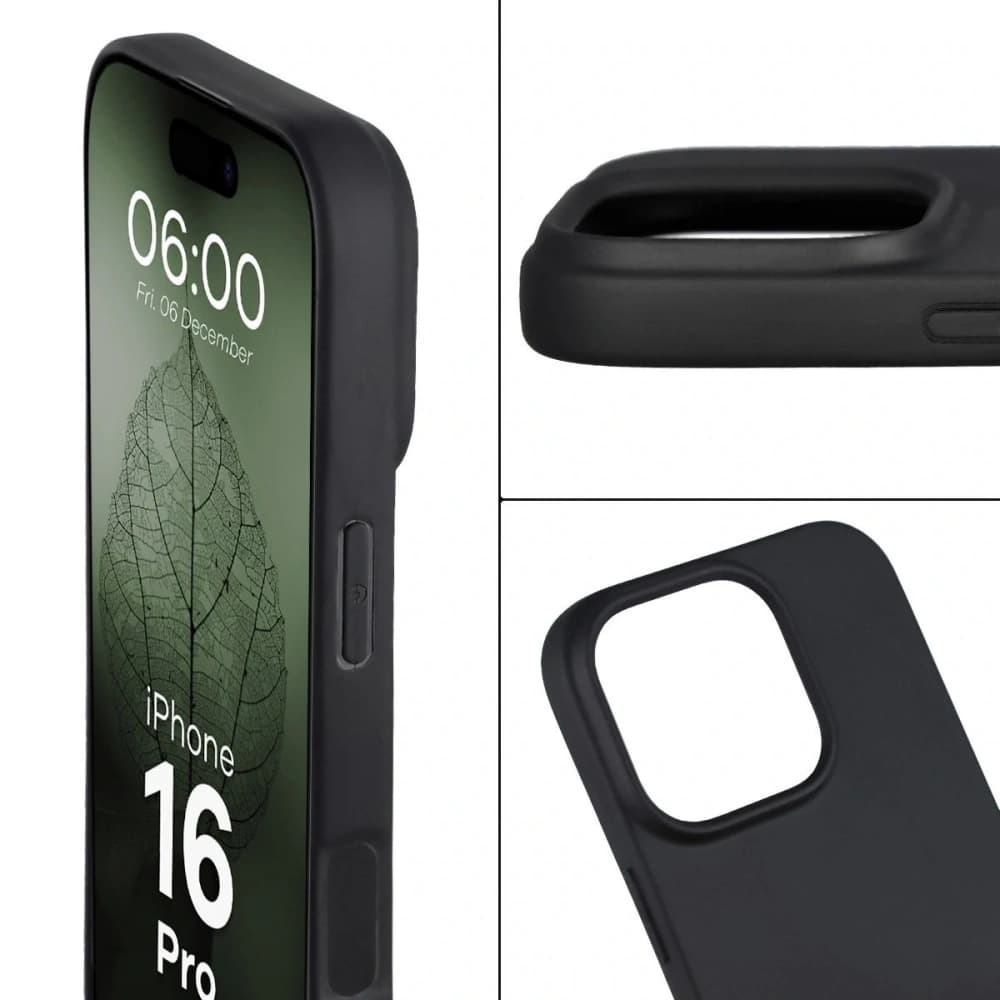 Bizon Case ReLeaf Apple iPhone 16 Pro black - 5