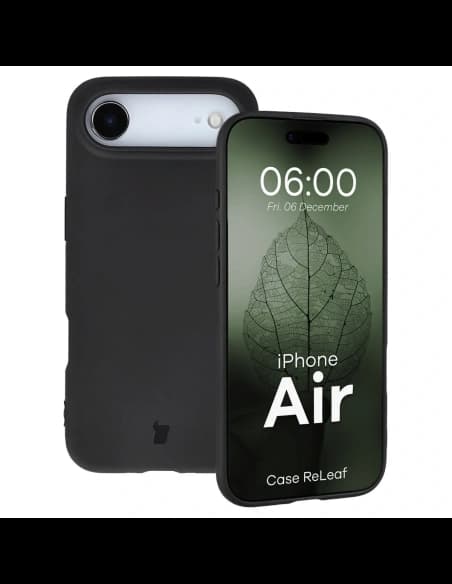 Bizon Case ReLeaf Apple iPhone Air negru
