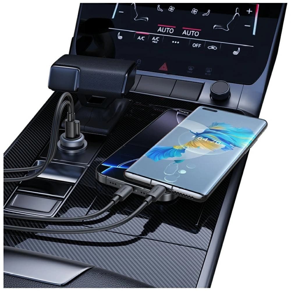 USAMS CC322 30W Autós Töltő USB-A USB-C oxidáció
 - 4