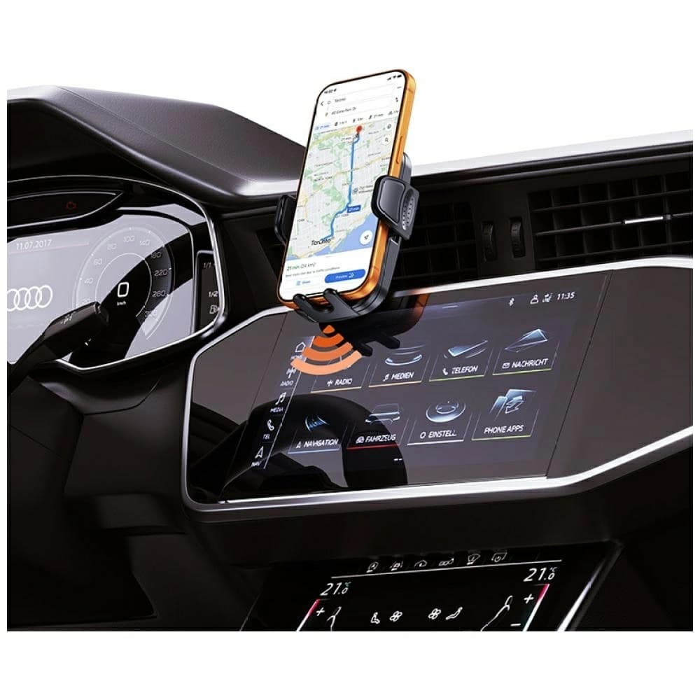 USAMS CC328 30W Autós Töltő USB-A USB-C Bluetooth FM oxidáció
 - 4