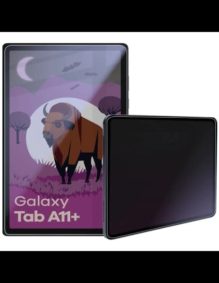 Prywatyzujące szkło hybrydowe Bizon Glass Tab Mule Shadow do Samsung Galaxy Tab A11+ Plus matowe