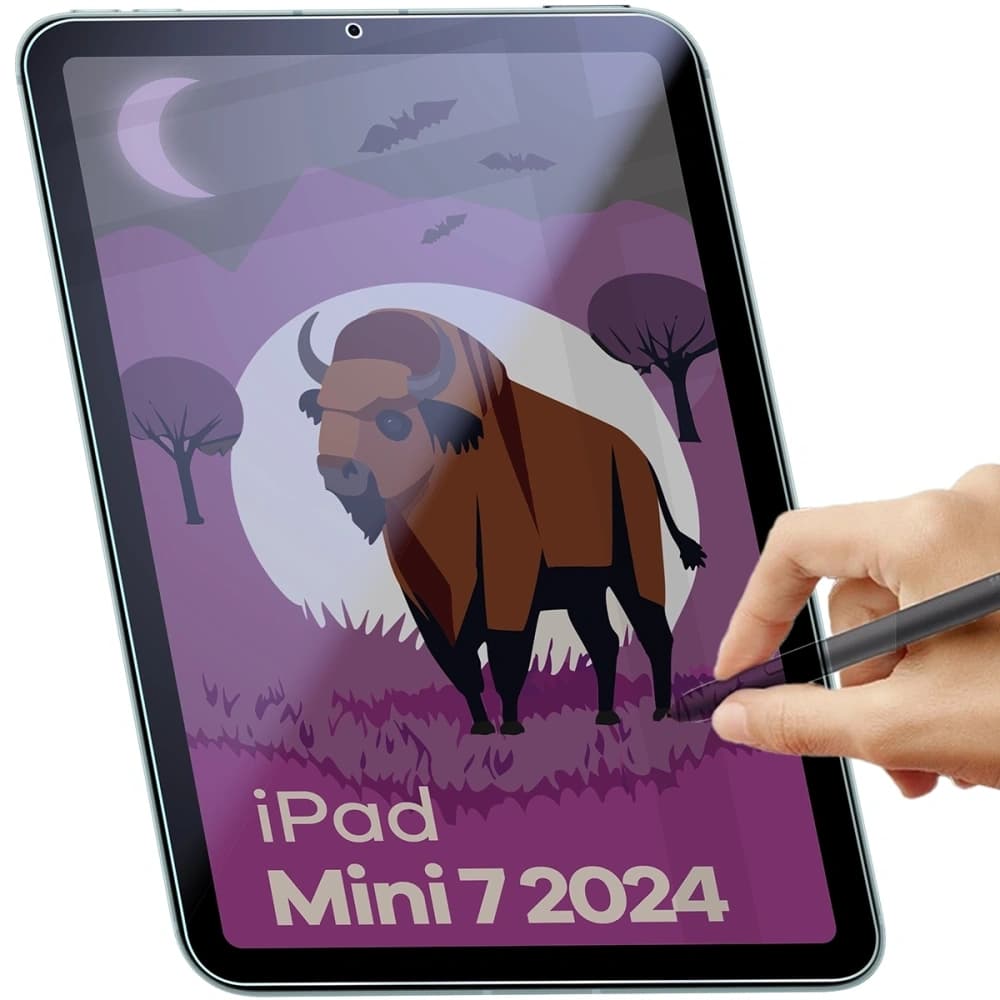 Bizon Glass Tab Mule Shadow Apple iPad Mini 7 2024 matte - 5