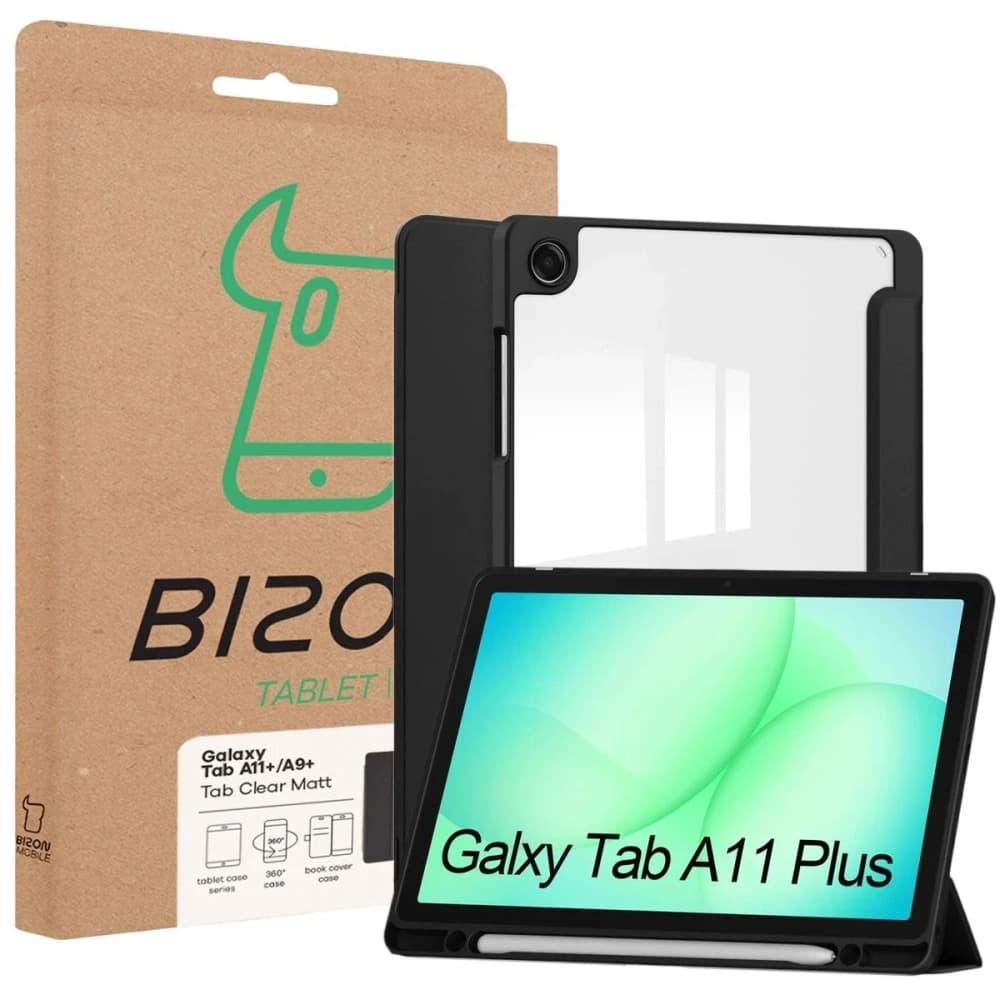 Bizon Case Tab Clear Matt Samsung Galaxy Tab A11+ Plus / A9+ Plus fekete
 - 8