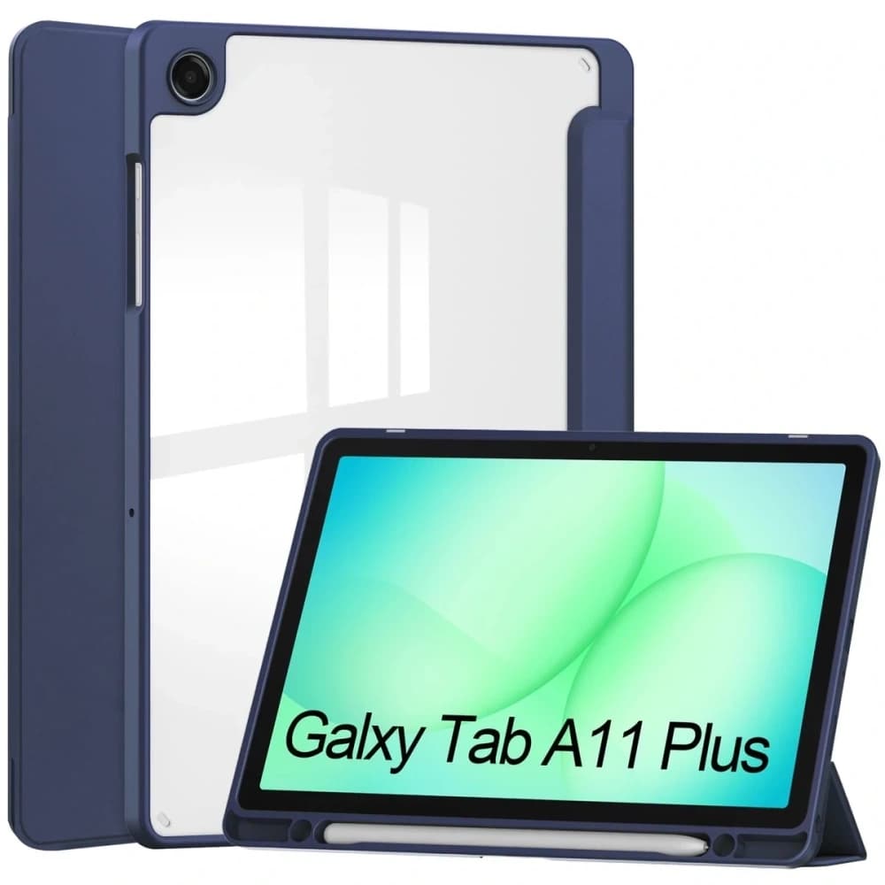 Bizon Case Tab Clear Matt Samsung Galaxy Tab A11+ Plus / A9+ Plus tengerészkék
 - 1