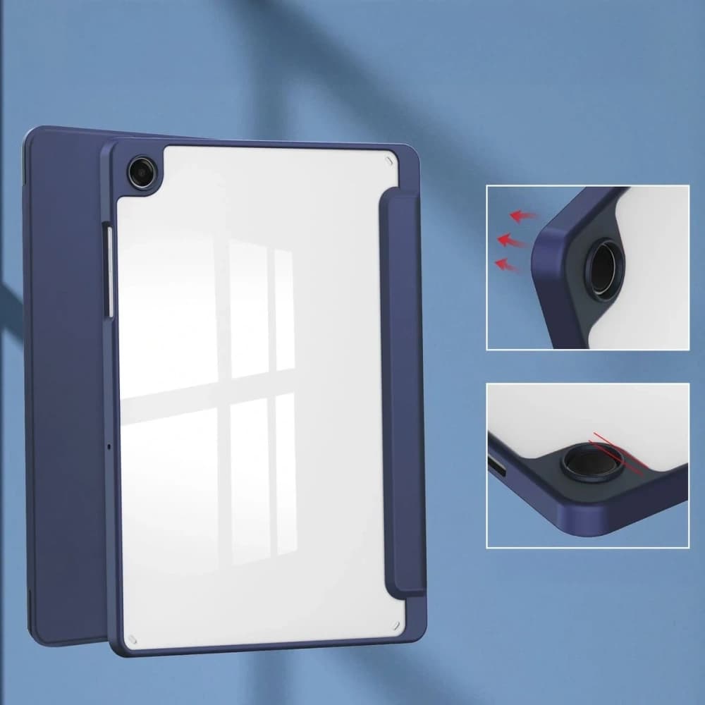 Bizon Case Tab Clear Matt Samsung Galaxy Tab A11+ Plus / A9+ Plus tengerészkék
 - 3