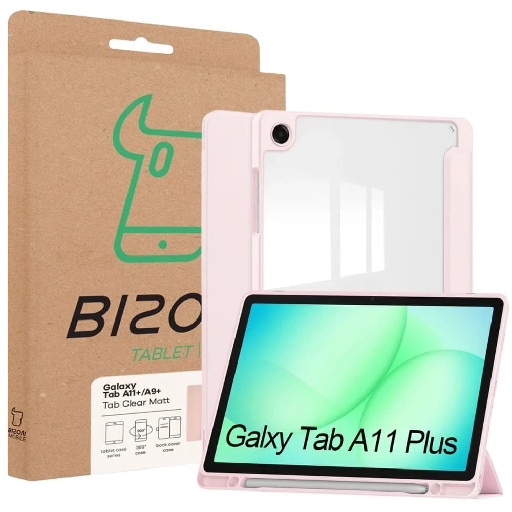 Bizon Case Tab Clear Matt Samsung Galaxy Tab A11+ Plus / A9+ Plus roz - 8