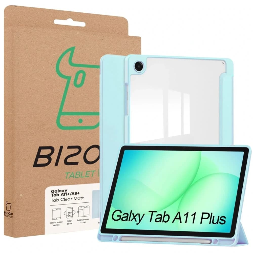 Bizon Case Tab Clear Matt Samsung Galaxy Tab A11+ Plus / A9+ Plus kék
 - 8