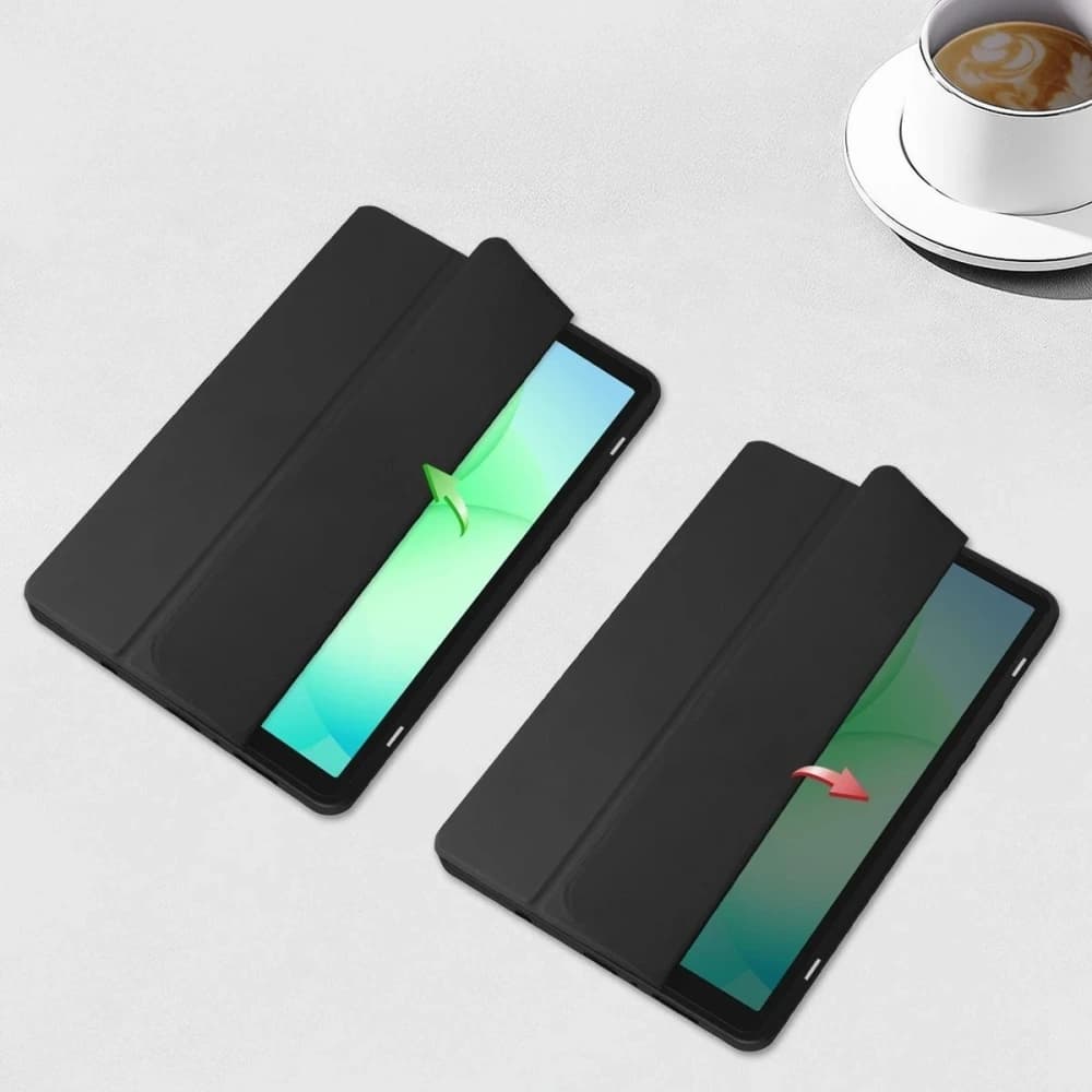 Bizon Case Tab Clear Matt Samsung Galaxy Tab A11 / A9 negru - 5