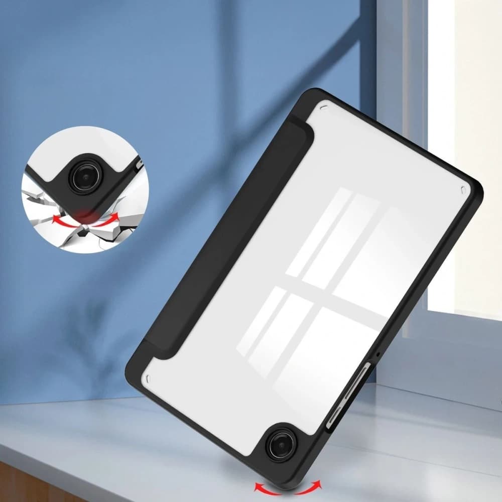 Bizon Case Tab Clear Matt Samsung Galaxy Tab A11 / A9 negru - 6