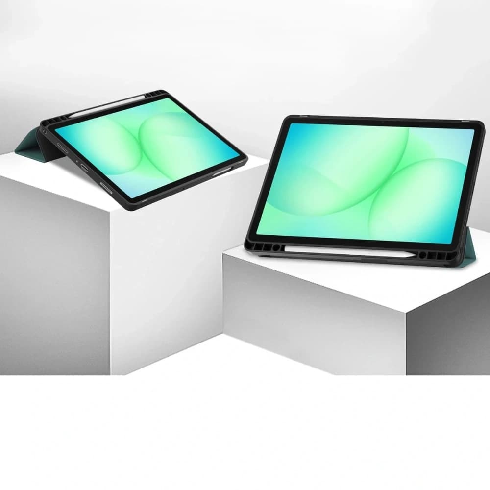 Bizon Case Tab Lizard Samsung Galaxy Tab A11+ Plus / A9+ Plus verde închis - 5