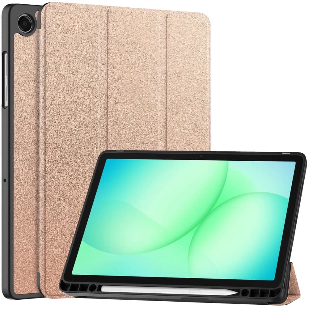 Bizon Case Tab Lizard Samsung Galaxy Tab A11+ Plus / A9+ Plus růžově zlatý
 - 1