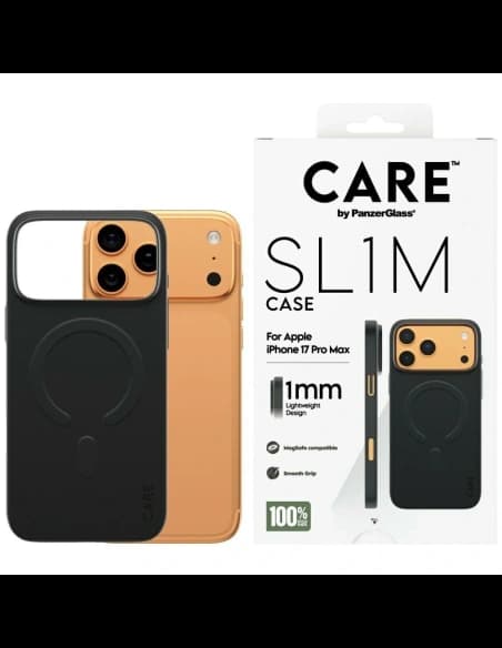 CARE by PanzerGlass SL1M MagSafe Apple iPhone 17 Pro Max černý
