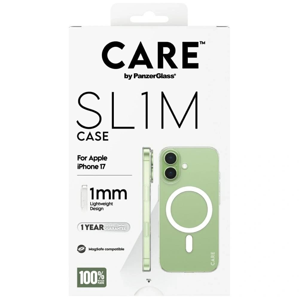 CARE by PanzerGlass SL1M MagSafe Apple iPhone 17 transparent - 5