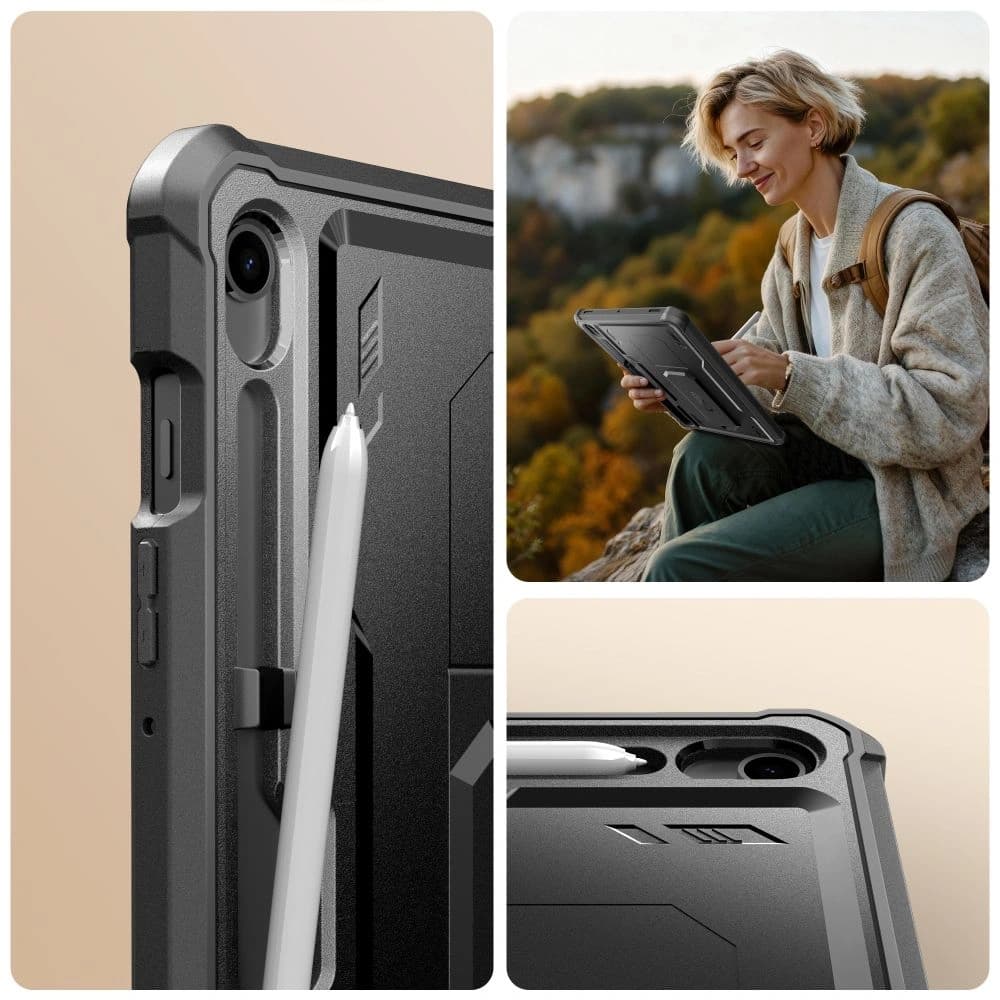 Tech-Protect Kevlar Pro Samsung Galaxy Tab S9 11.0 / S10 Fe / S10 Lite 10.9 X710 / X716b / X520 / X526 / X400 / X406b Negru - 2