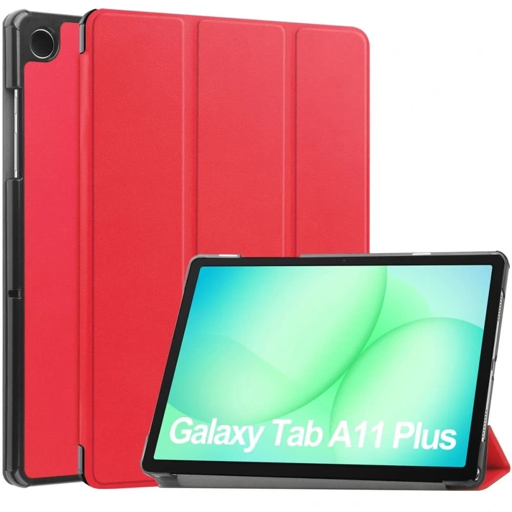 Bizon Case Tab Croc Samsung Galaxy Tab A11+ Plus / A9+ Plus red - 1